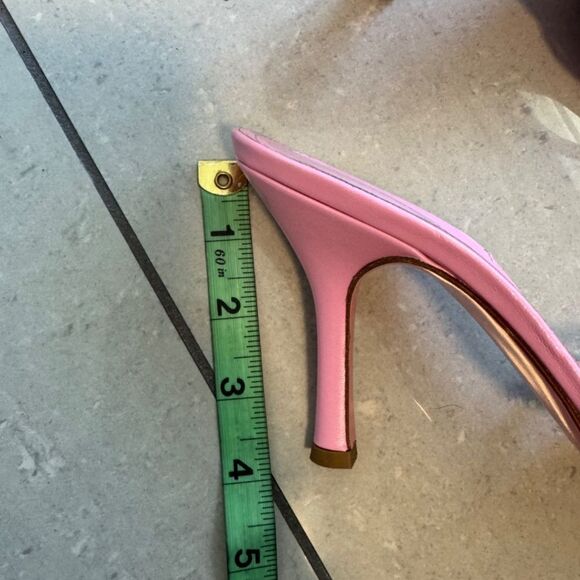 Via Spiga Italian Shoes Pink Bling - Picture 5 of 6